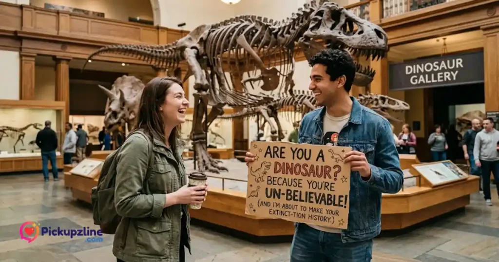 Best Are You A Dinosaur Pick Up Line