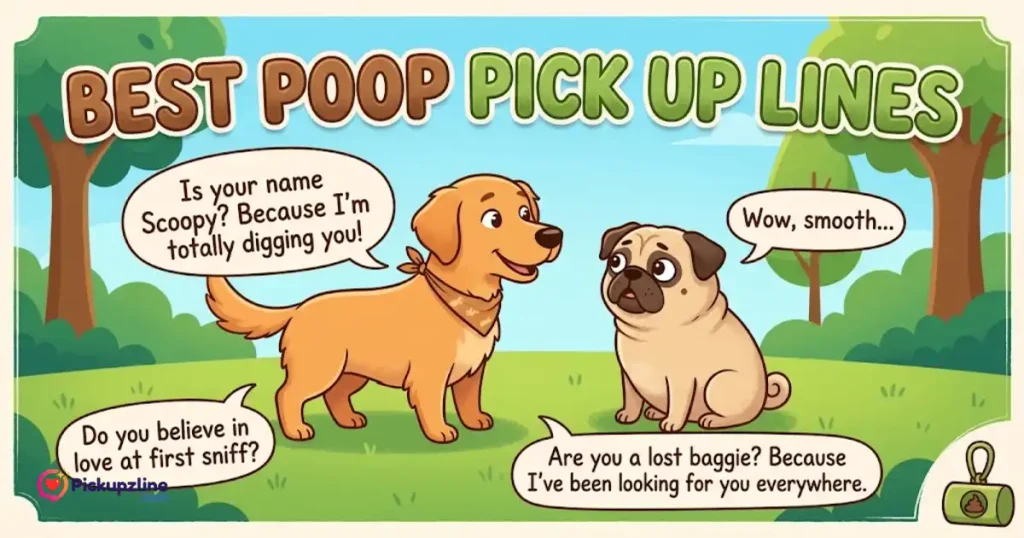 Best Poop Pick Up Line