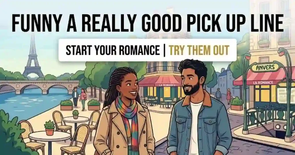 Clever A Really Good Pick Up Line