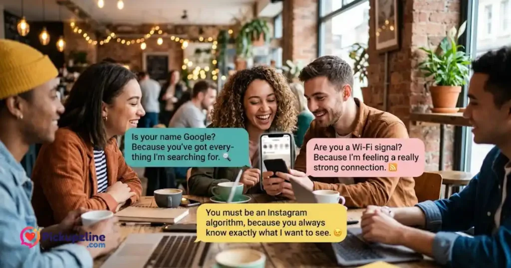 Cool Pick Up Lines For Social Media