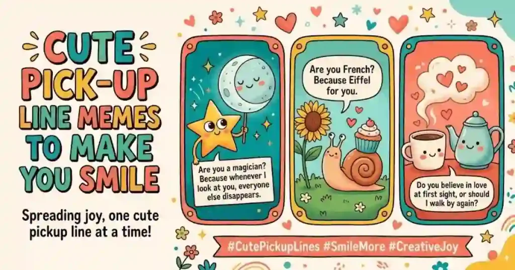 Cute Pick Up Line Memes
