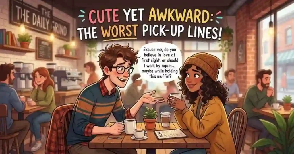 Cute Yet Awkward Worst Pick Up Lines
