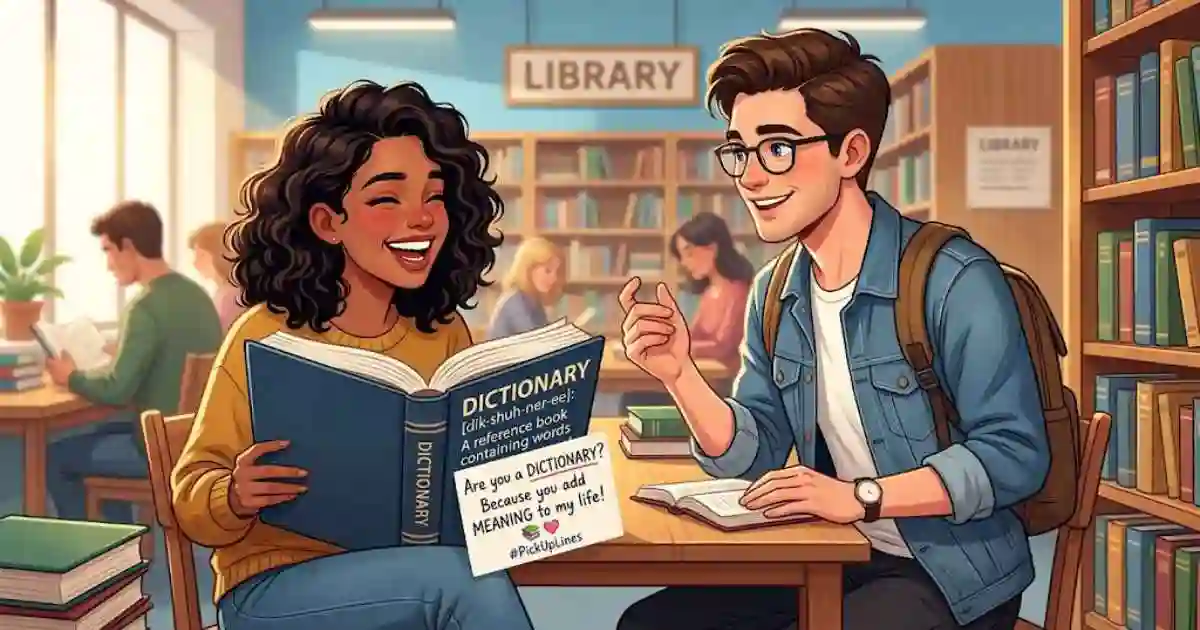 152+ Dictionary Pick Up Lines To Make Them Smile 