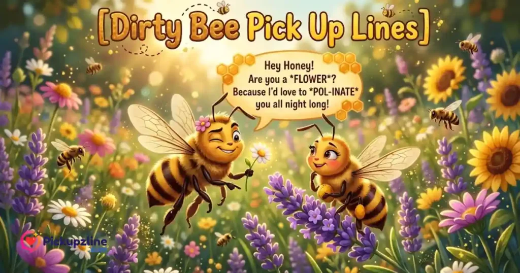 Dirty Bee Pick Up Lines