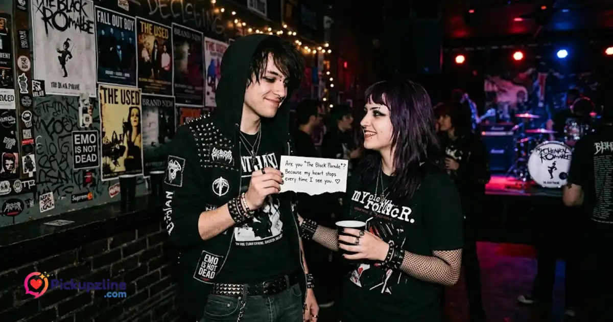 101+ Emo Pick Up Lines That’ll Make Your Dark Heart Skip a Beat