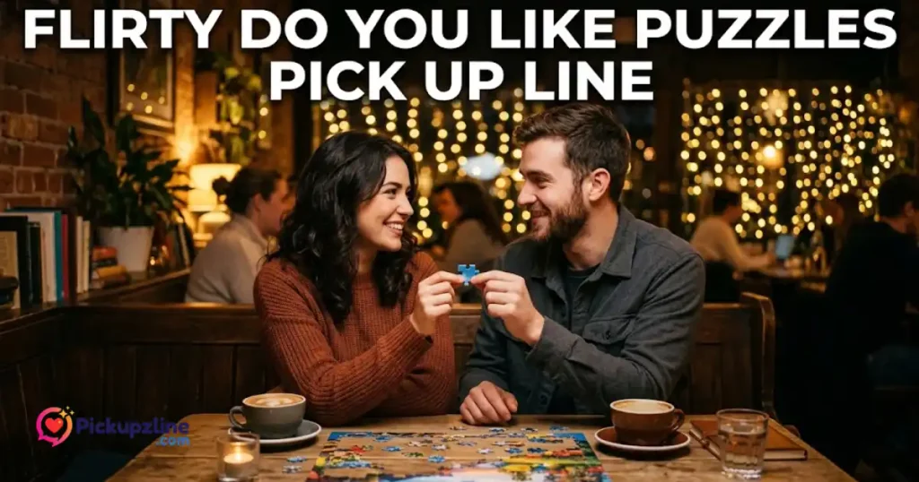 Flirty Do You Like Puzzles Pick Up Line