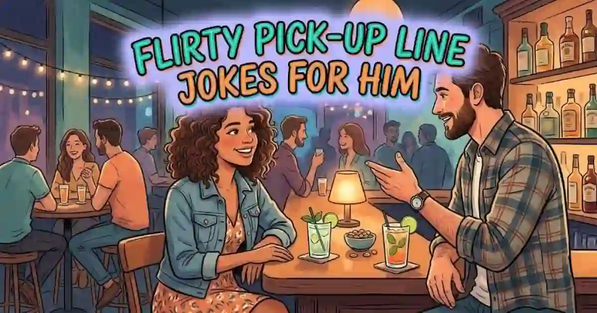 Flirty Pick Up Line Jokes For Him