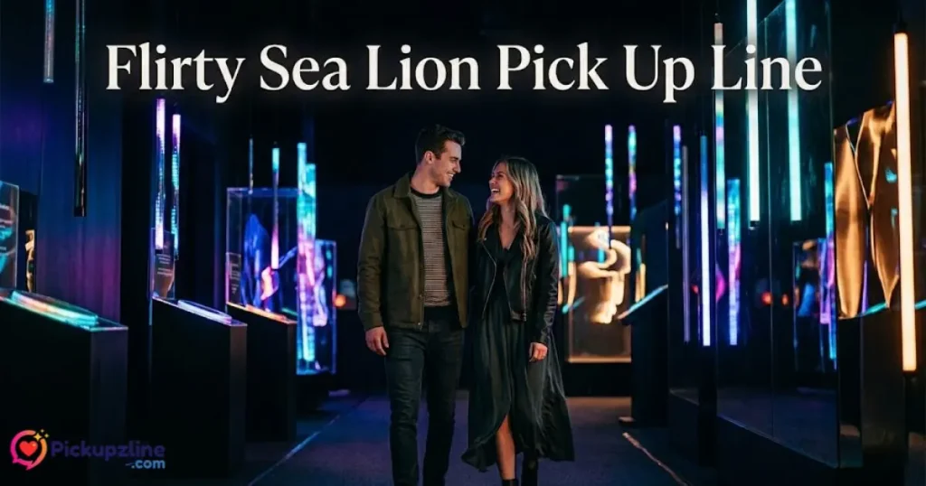 Flirty Sea Lion Pick Up Line