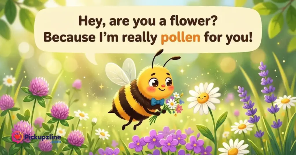 Funny Bee Pick Up Line
