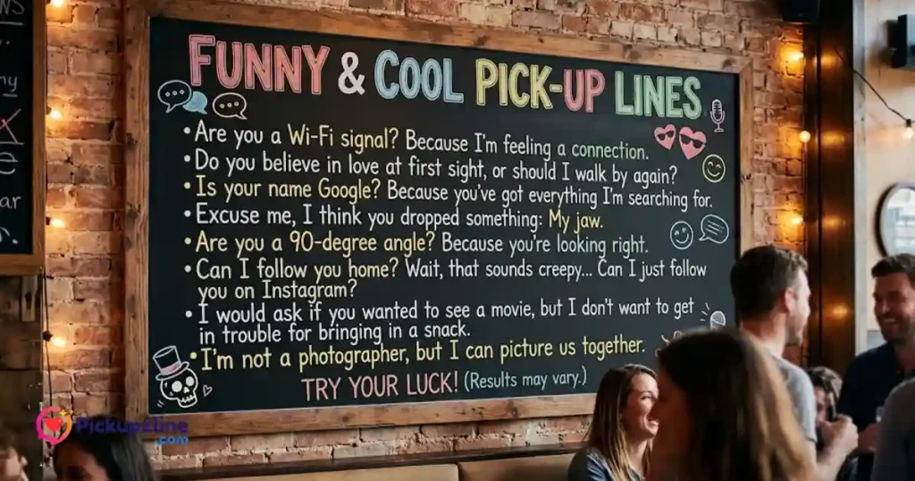 Funny Cool Pick Up Lines