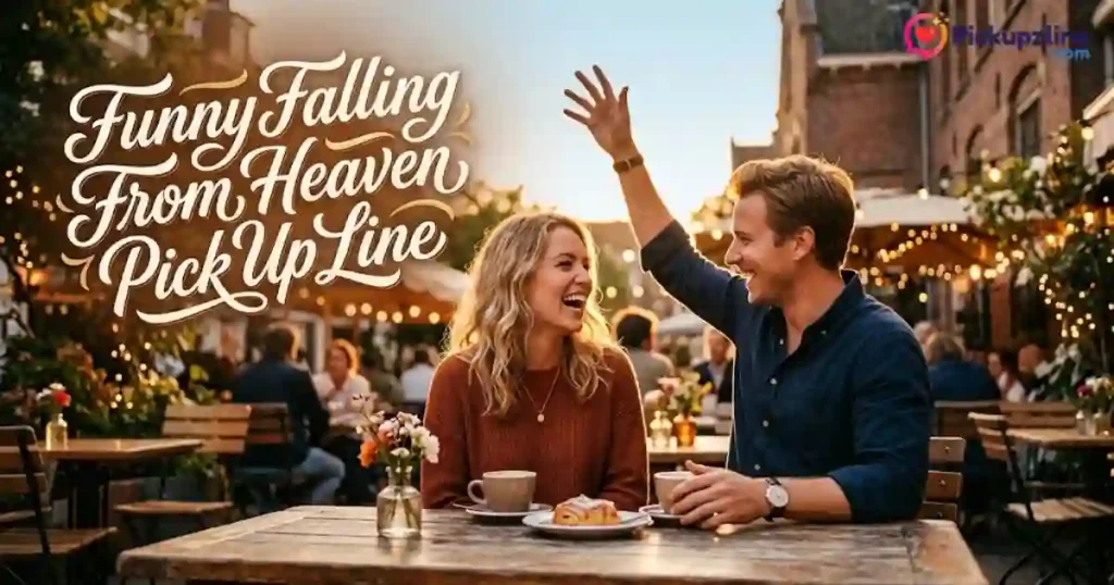Funny Falling From Heaven Pick Up Line