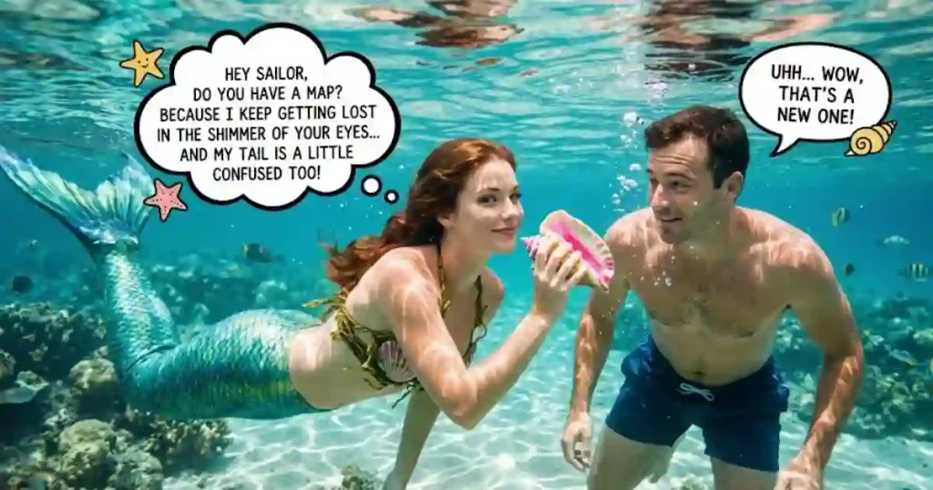 Funny Mermaid Pick Up Line