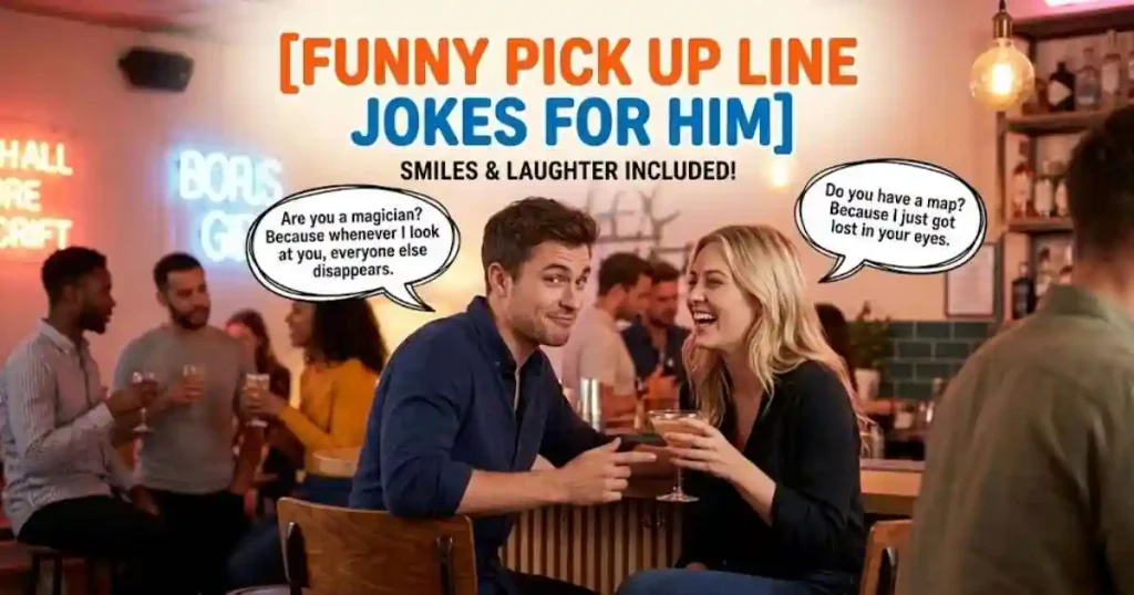 Funny Pick Up Line Jokes For Him