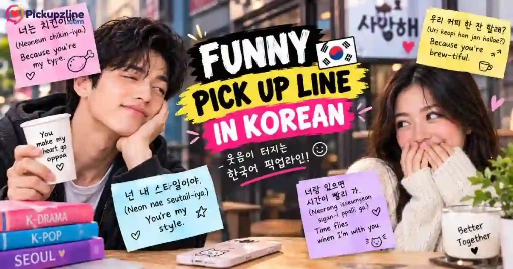 Funny Pick Up Lines In Korean