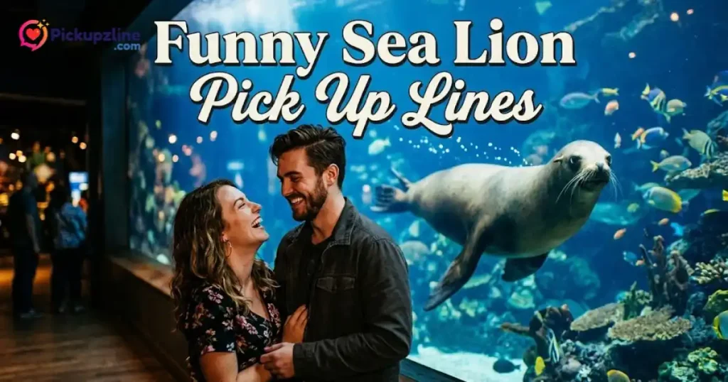 Funny Sea Lion Pick Up Line