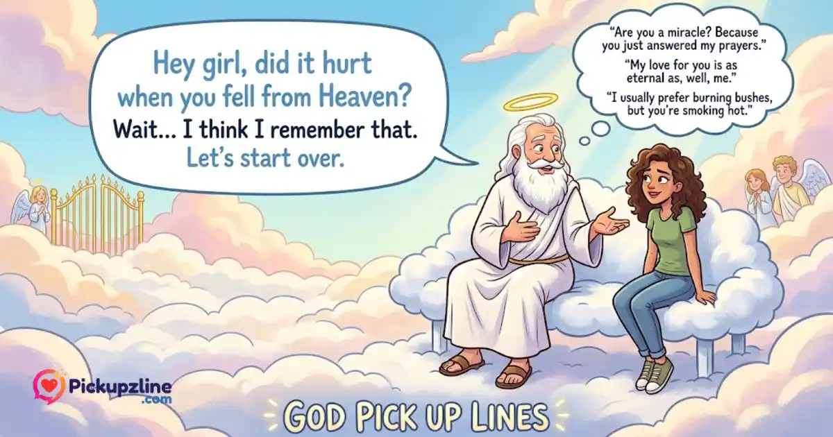 199+ God Pick Up Lines That’ll Make Your Crush Feel Blessed