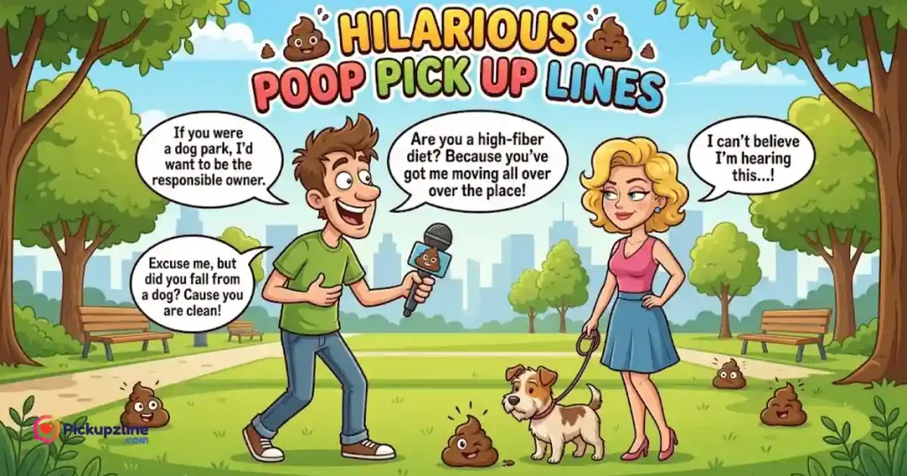 Hilarious Poop Pick Up Line