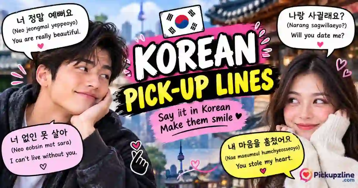 Korean Pick Up Lines