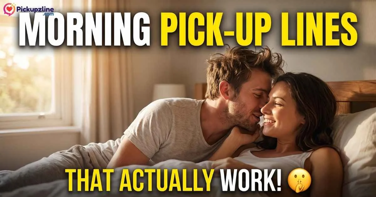 190+ Morning Pickup Lines to Start Flirting (2026)