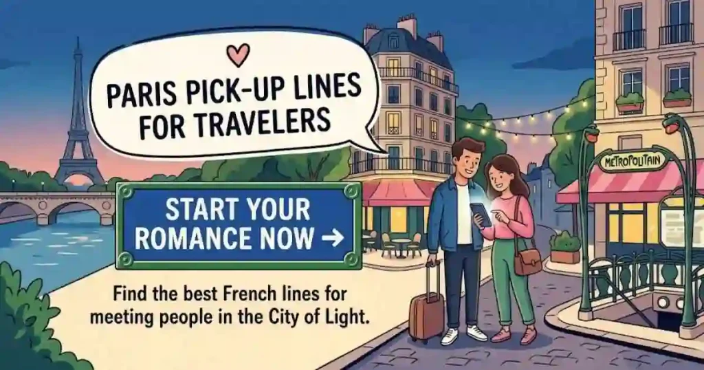 Paris Pick Up Lines For Travelers