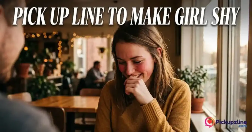 Pick Up Line To Make Girl Shy