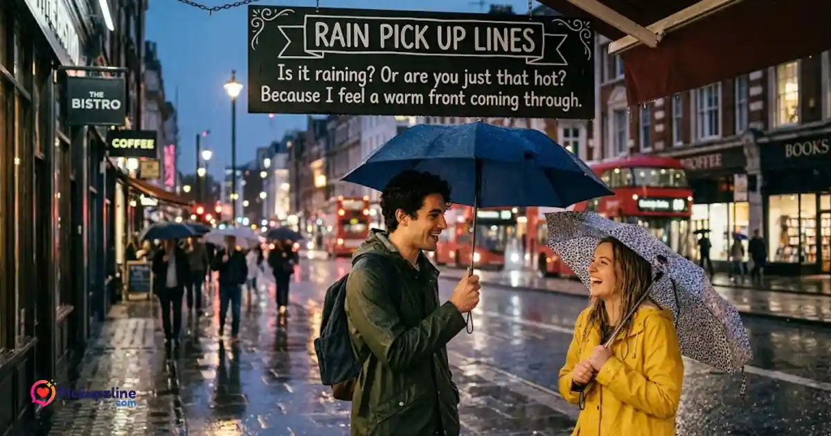 171+ Rain Pick Up Lines That’ll Make Your Crush Melt