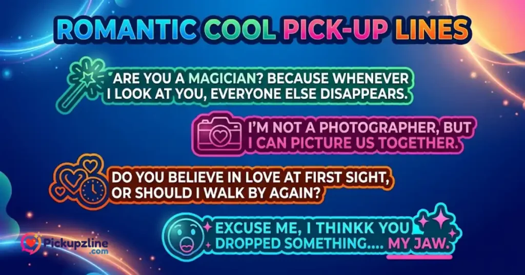Romantic Cool Pick Up Lines