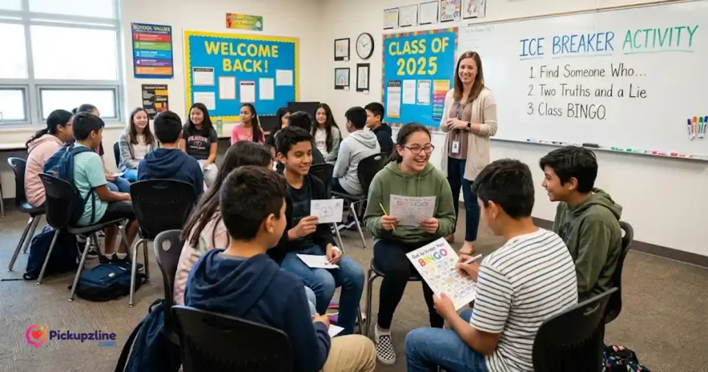 School Themed Ice Breakers
