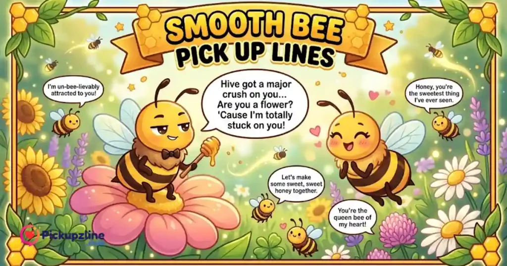 Smooth Bee Pick Up Lines