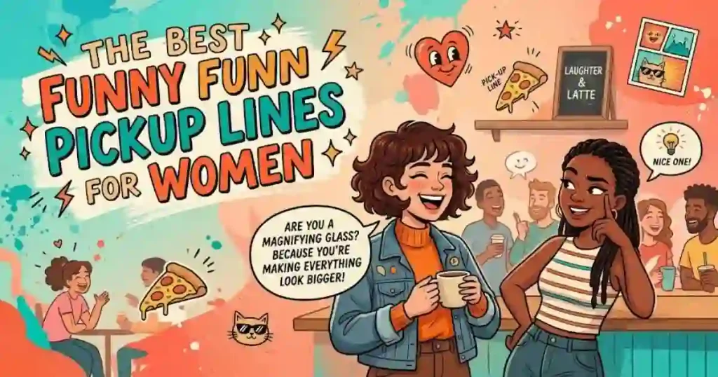 The Best Funny Pickup Lines For Women