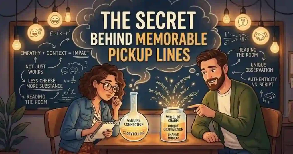 The Secret Behind Memorable Pickup Lines