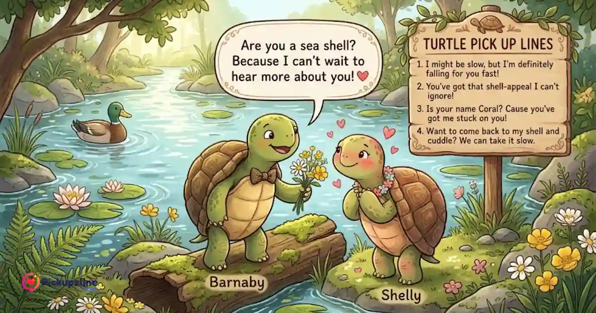 141+ Turtle Pick Up Lines That’ll Make You Smile