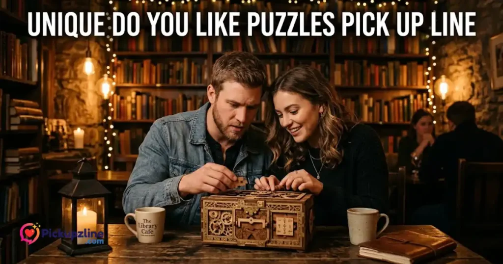Unique Do You Like Puzzles Pick Up Line