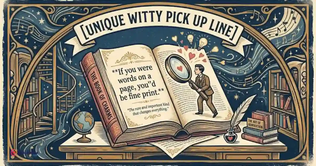 Unique Witty Pick Up Line